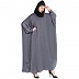 Front open style Kaftan abaya- grey